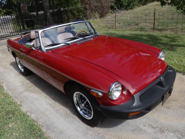 1980 MG MGB TWO OWNER TEXAS SOLID LOW MILES !!!!! - photo 2