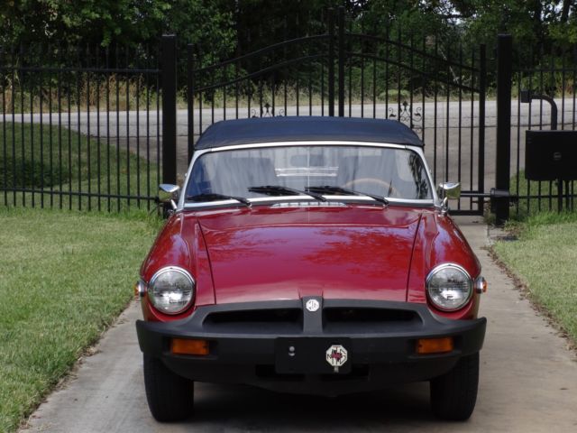 1980 MG MGB TWO OWNER TEXAS SOLID LOW MILES !!!!! - photo 4