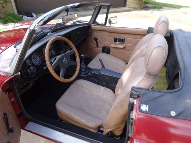 1980 MG MGB TWO OWNER TEXAS SOLID LOW MILES !!!!! - photo 7