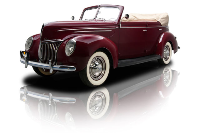 Dearborn Award Winning Restored Convertible Sedan Flathead 8 3 Speed Manual 1939 Ford Deluxe Convertible
