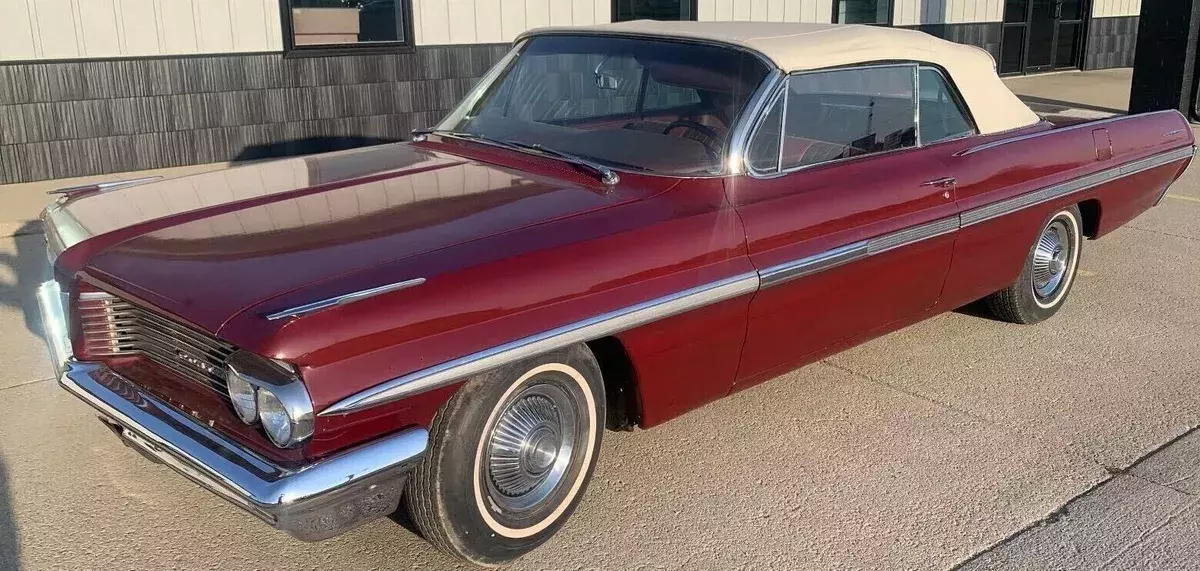 Decent driver that could use a little TLC. 1962 Pontiac Bonneville Convertible