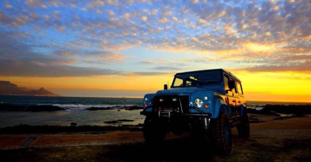 Defender 110 CSW, full rebuild, new paint, AC, beautiful truck 1991 Land Rover Defender Gary Cloth new seats