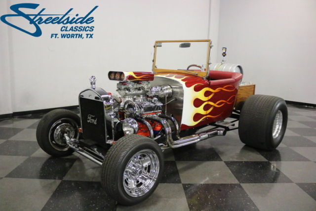DEFINITE ATTENTION GETTER! 350 V8 W/ 2 4 BBL's, TH350 AUTO, POWER BRAKES, COOL!! 1927 Ford T-Bucket Roadster