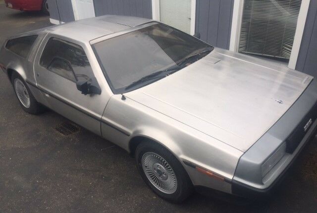 Delorean DMC12 ENGINE SWAP TURBO 220HP 15k Miles 5 SPD No Reserve! GAS LID HOOD 1981 DeLorean
