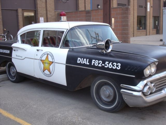 Delray not Impala, Cuba Cop Car, Rat Rod, FUN, FUN, FUN. 1958 Chevrolet Impala