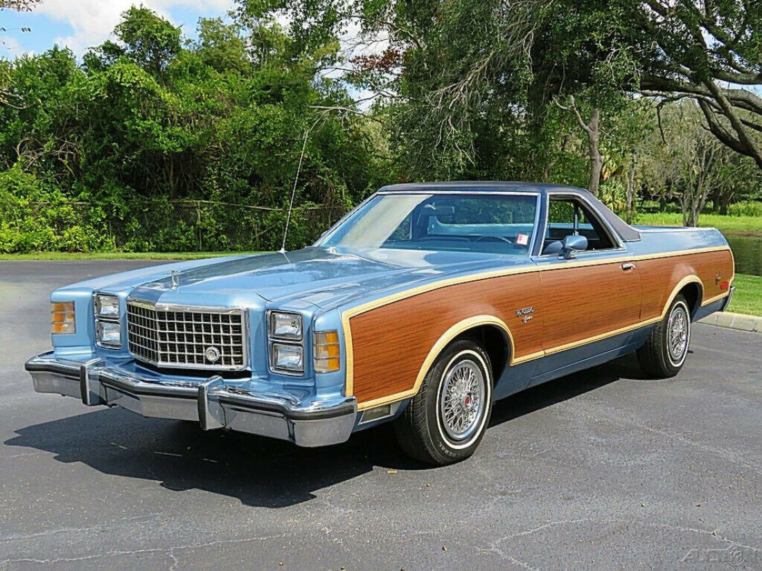 1979 Ford Ranchero Brougham Squire Very Rare Survivor Car Wow! - photo 11