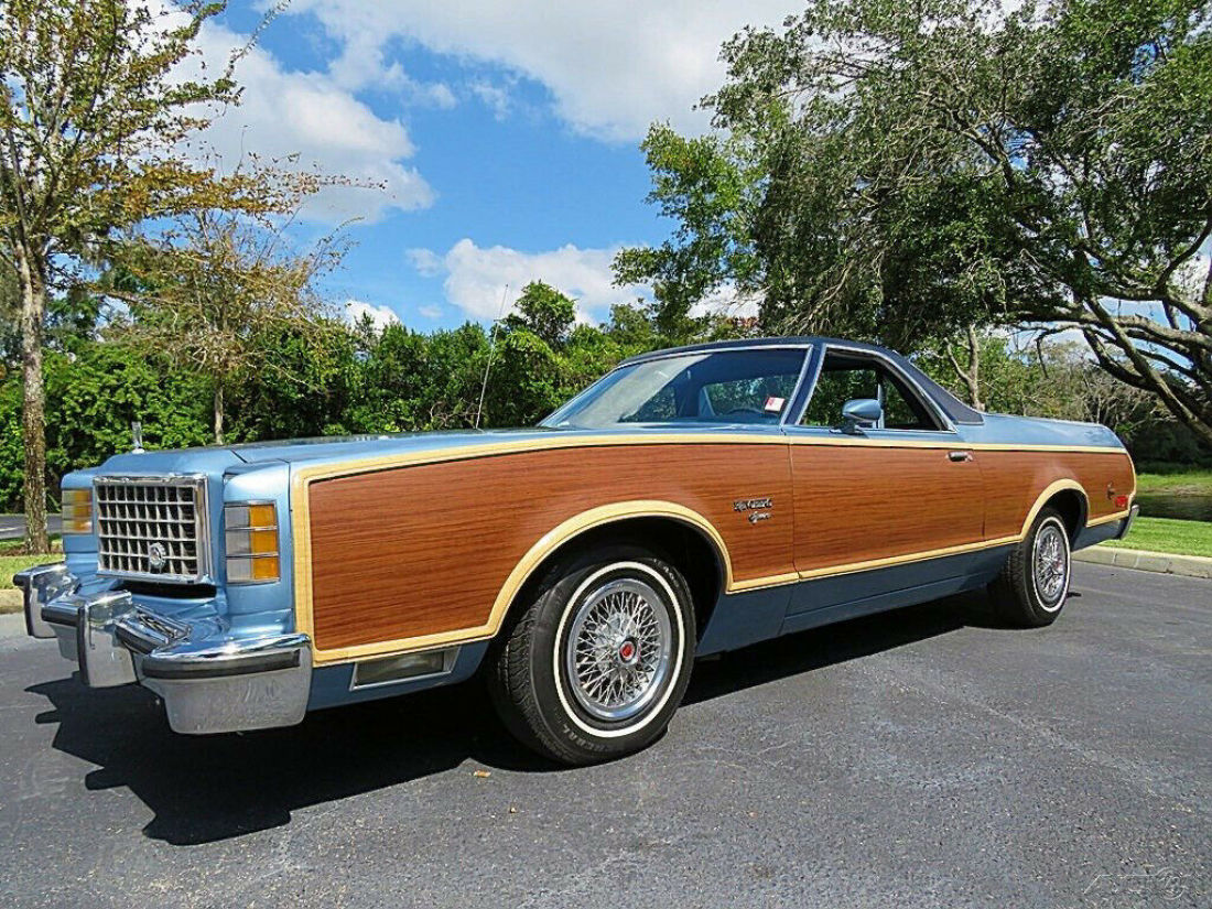 1979 Ford Ranchero Brougham Squire Very Rare Survivor Car Wow! - photo 13