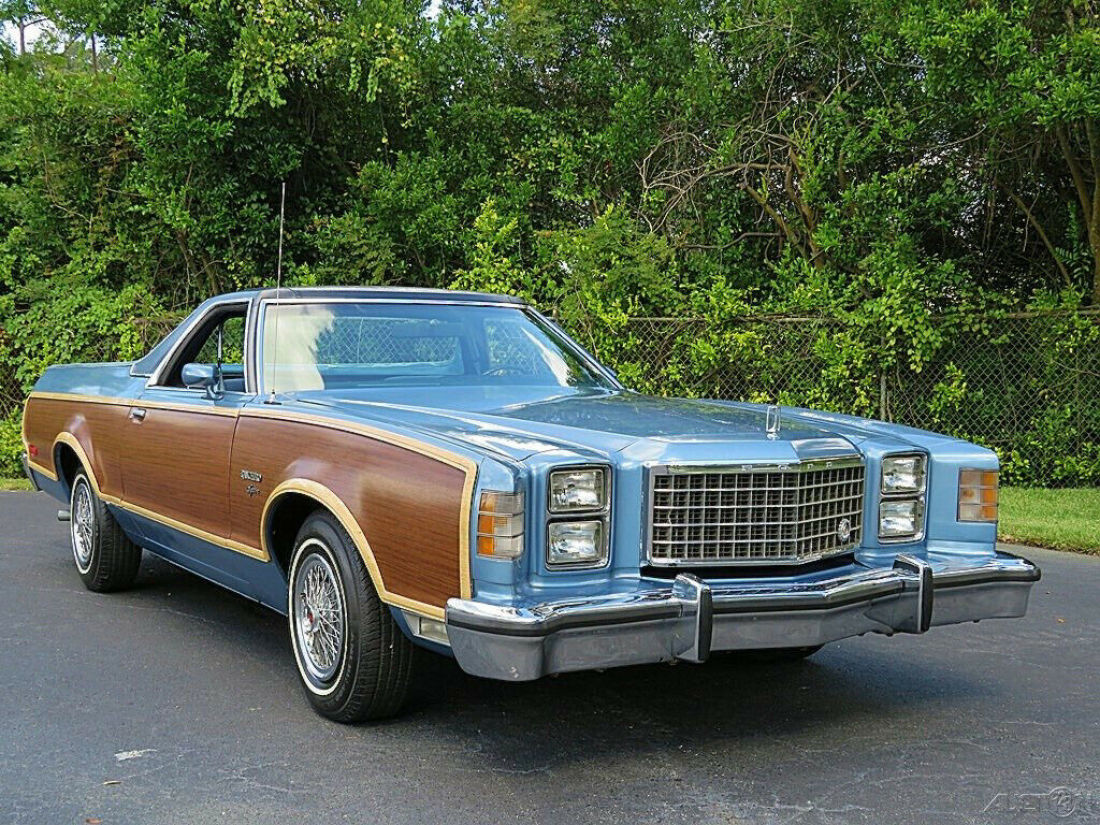 1979 Ford Ranchero Brougham Squire Very Rare Survivor Car Wow! - photo 3