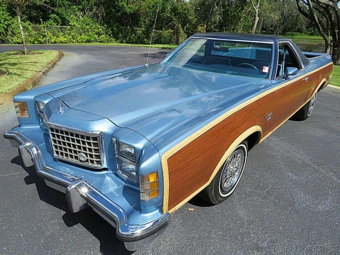 1979 Ford Ranchero Brougham Squire Very Rare Survivor Car Wow! - photo 8