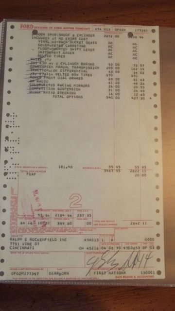 1970 Ford Mustang Fastback Rare 1 of 1 Factory Ordered Muscle Car - photo 12