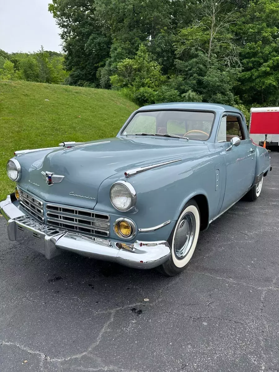 Deluxe Starlight Coupe, 3spd manual w/overdrive, chrome, gray 1947 Studebaker Commander