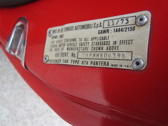 1974 De Tomaso Other - photo 6
