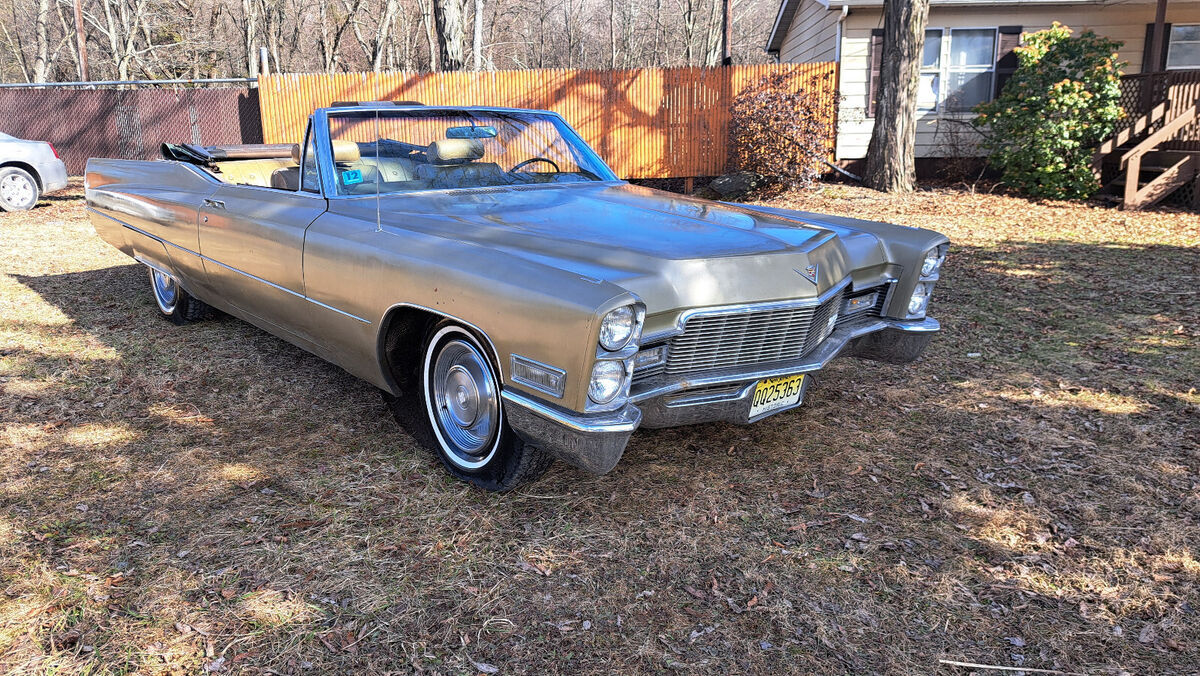 1968 Cadillac DeVille Coupe Deville Convertible 1 Owner 79K - photo 4