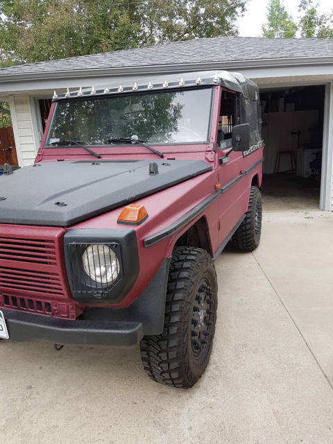 1984 Mercedes-Benz G-Class The