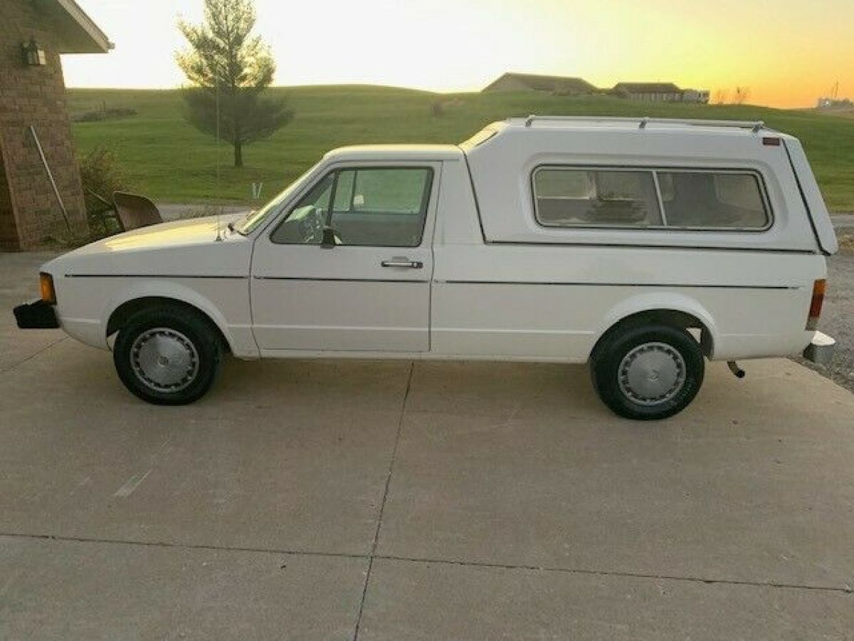 Diesel Volkswagen Pickup 1981 Volkswagen Rabbit