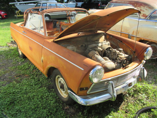 DKW F12 Convertible PROJECT - rare early AUDI 1965 Audi Cabriolet DKW F12