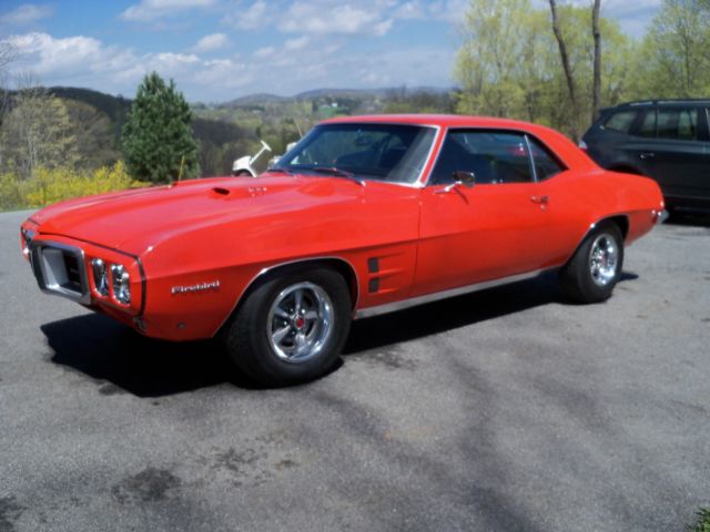 Documented 400 - Rare factory ordered carousel red. 1969 Pontiac Firebird 400