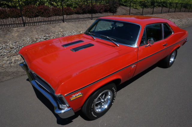 Documented '70 Nova Super Sport 396/375 L78 4 Speed Cranberry Red 32k Miles 1970 Chevrolet Nova