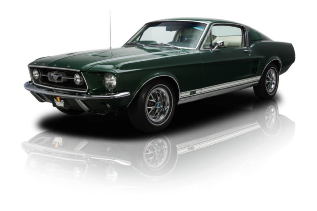 Documented Award Winning Numbers Matching Mustang GT 390 V8 Toploader 4 Speed PS 1967 Ford Mustang GT