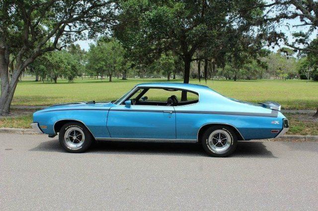 DOCUMENTED COLLECTORS BUICK GSX 455 AUTOMATIC RARE STRATOMIST BLUE 1971 Buick Other GSX