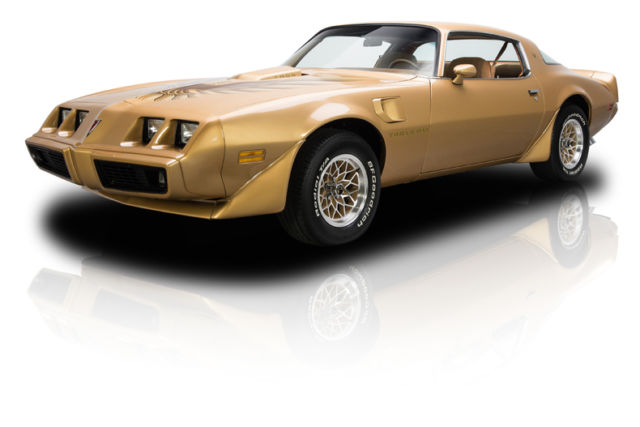 Documented Frame Up Restored Solar Gold Firebird Trans Am 6.6L V8 PS PB A/C F41 1979 Pontiac Firebird Trans Am