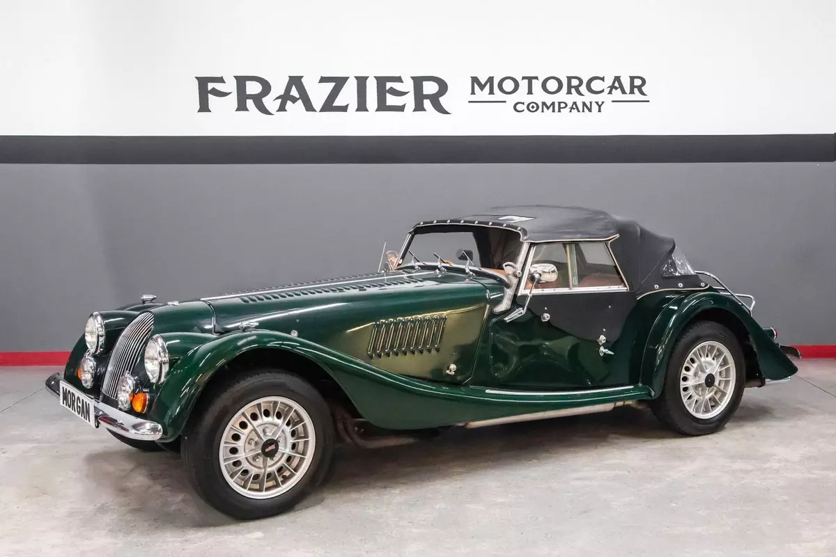DOCUMENTED HISTORY of a well cared for MORGAN PLUS 8 Green/Tan 1974 Morgan Plus 8