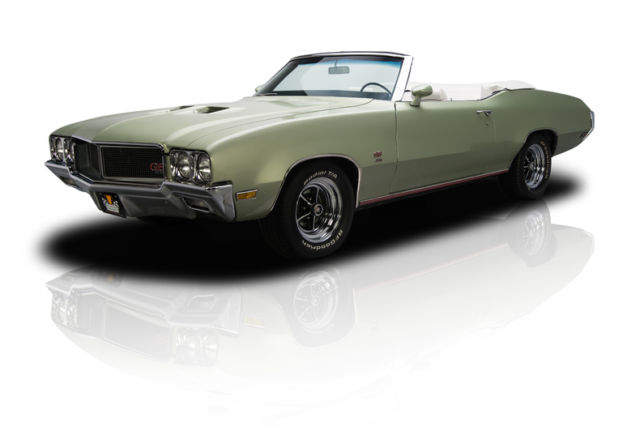 Documented Numbers-Matching GS455 Convertible 455/360 HP V8 TH400 3 Speed A/C 1970 Buick GS455 GS455