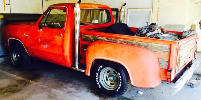 DODGE 1979 MUSCLE TRUCK .... ##.......... NO RESERVE....... ##........ 1979 Dodge Other Pickups BLACK
