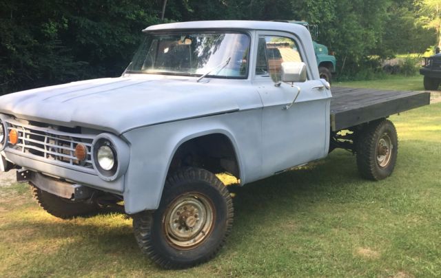 Dodge 3/4 ton W200 Military Power Wagon w/ PTO Winch -THE REAL 4WD! 1966 Dodge Power Wagon Sweptline