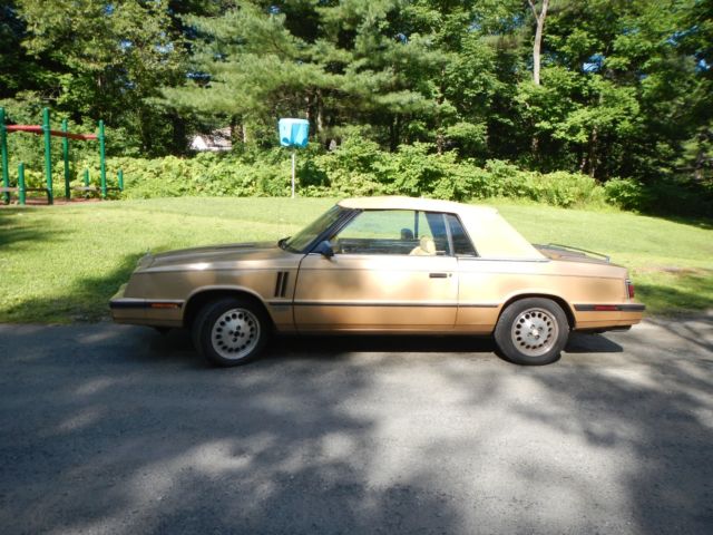 1985 Dodge 600ES Turbo Convertible - photo 5