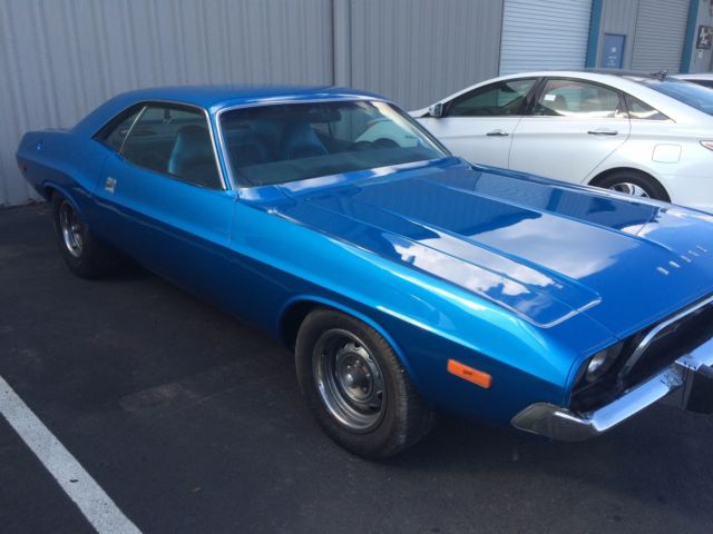 Dodge Challenger RUST FREE 1973 Dodge Challenger METALLIC BLUE