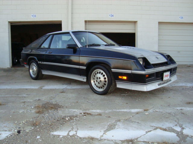 Dodge Charger Shelby 1986 Dodge Charger Complete