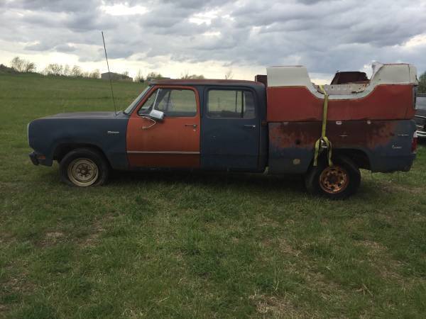 DODGE CREW CAB 1972 Dodge D200