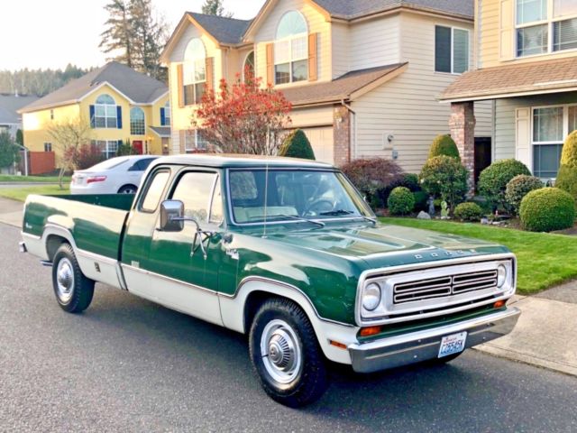 DODGE D-200 CLUB CAB ADVENTURER POWER WAGON D100 D300 W250 W350 LOW MILE WARLOCL 1973 Dodge Other Pickups ADVENTURER CLUB CAB