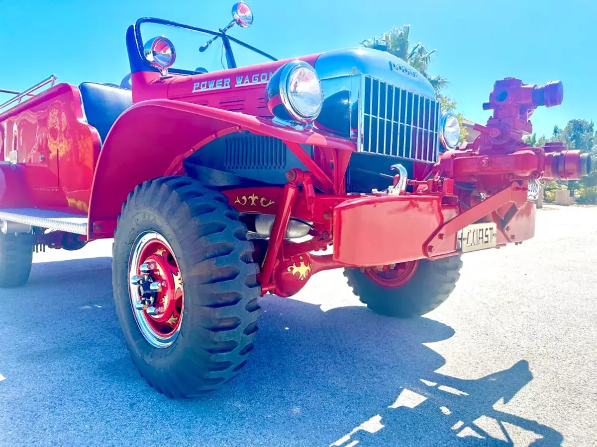dodge power wagon 4x4 Napco Marmon Herrington fire truck 1950 Dodge Power Wagon