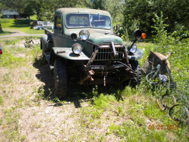 DODGE POWER WAGON TRUCK WM300 1960 Dodge Power Wagon WM300