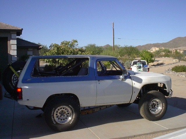 Dodge Ramcharger project can be full off-road race or pre-runner 1986 Dodge Ramcharger