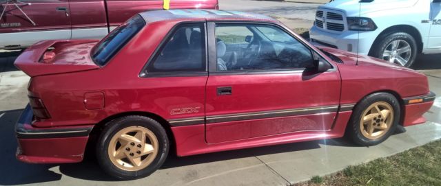 DODGE SHELBY CSX 1989 VNT TURBO 1 OF 500 MADE 1989 Dodge SHELBY CSX SHELBY