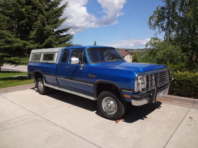Dodge WR250, 118,000 miles Rust-Free Montana DV Owned 1993 Dodge Other LE
