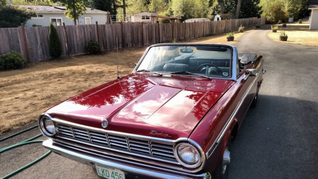 Dodge:NEWLY RESTORED 1965 RUBY RED CONVERTIBLE DODGE DART 1965 Dodge Other
