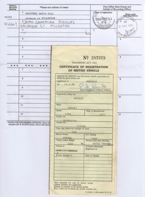 1977 Other Makes Home-built *DoRun* LJ50 (series 1) 1977 SUSUKI CHASSIS - photo 12