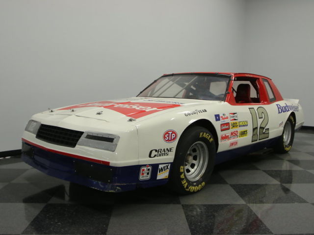 DRIVEN BY LEGEND NEIL BONNET, ACTUAL RACE CAR, FAMOUS JUNIOR JOHNSON #12 CAR! 1986 Chevrolet Monte Carlo