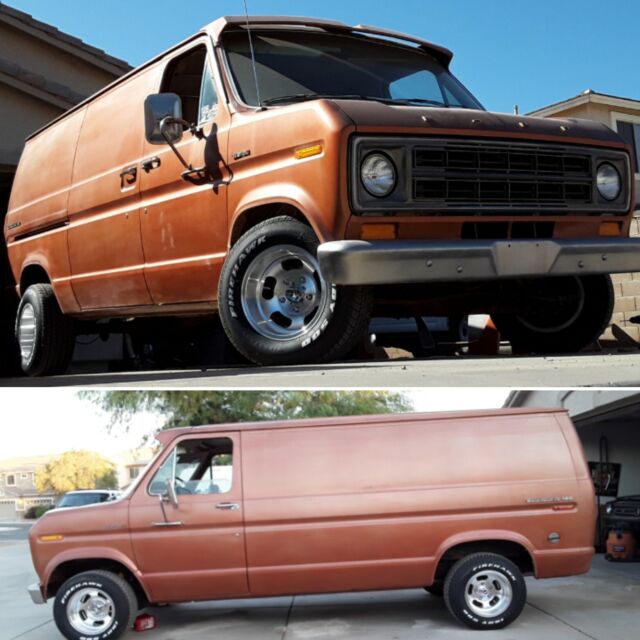 1976 Ford E-Series Van Rare No Window Rust Free Original "Custom" Trim - photo 13