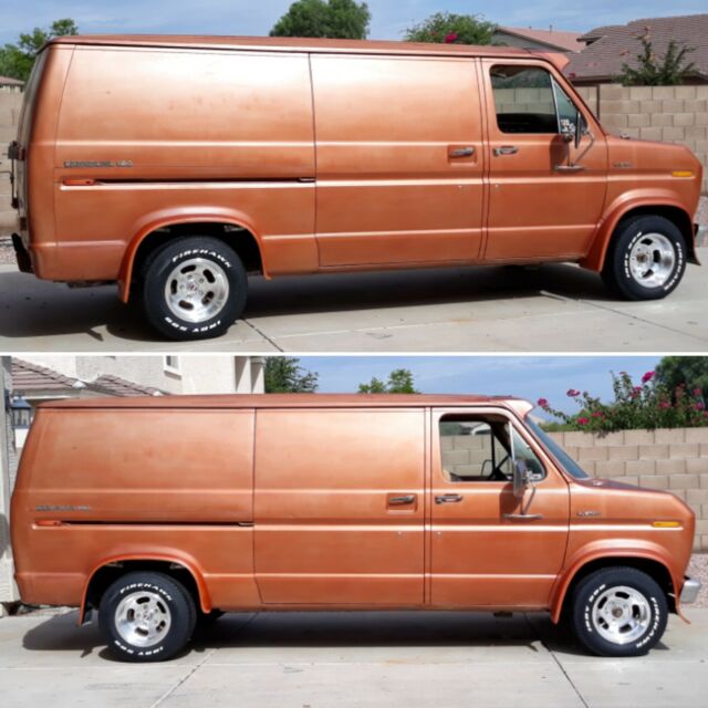 1976 Ford E-Series Van Rare No Window Rust Free Original "Custom" Trim - photo 9