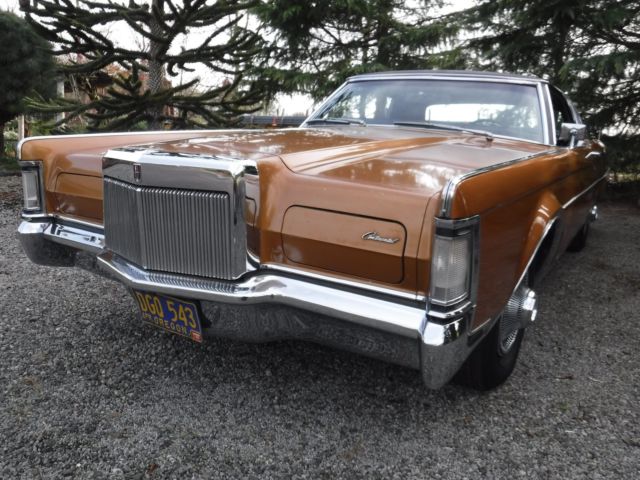 EARLY 1969 Lincoln Continental Mark III from estate 1969 Lincoln Mark Series Leather