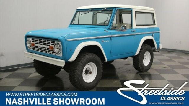 Early classic first generation Bronco four wheel drive 1972 Ford Bronco --