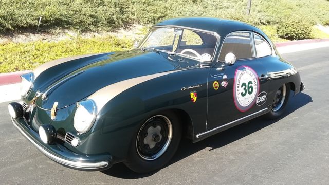 Early Continental Coupe. Pre A Original floors, replaced battery box, A motor 1955 Porsche 356