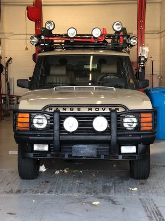 Early Range Rover Classic SWB Low Miles Camel Trophy Safari Ready Like Defender! 1988 Land Rover Range Rover