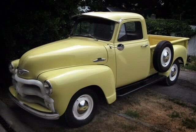 Early Series 1955 Chevy 3100 Pickup Truck With Rebuilt Transmission and Engine 1955 Chevrolet Other Pickups medium cream