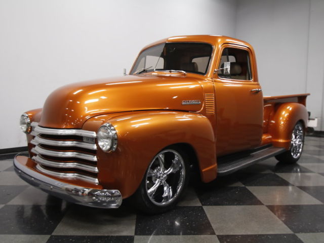 EASY DRIVING, FUEL INJECTED 383 V8, 700R4 TRANS, A/C, 4 WHL PWR DISC, NICE BUILD 1952 Chevrolet 3100